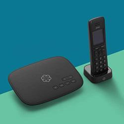 Ooma HD3 Handset cordless phone with picture caller-ID and HD voice quality, Works with Ooma Telo VoIP free Internet home phone service.