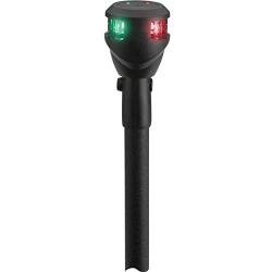 attwood NV6LC2-14BP7 LED Light Pole - Bi-Color 14'' Black, w/Task Light