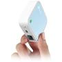 TP-Link N300 Wireless Portable Nano Travel Router(TL-WR802N) - WiFi Bridge/Range Extender/Access Point/Client Modes, Mobile in Pocket