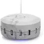ChargeHub X7 Signature, 7-Port USB Charger Desktop Charging Station - SmartSpeed Technology for iPhone X/8/7/6 Plus, iPad, Galaxy S9/S8/S7, Nexus, LG & Other Devices (Marble)