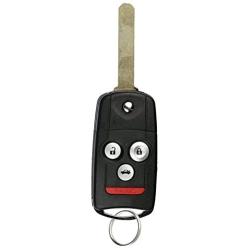 KeylessOption Keyless Entry Remote Fob Ignition Car Flip Key for Acura TL, TSX MLBHLIK-1T