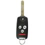 KeylessOption Keyless Entry Remote Fob Ignition Car Flip Key for Acura TL, TSX MLBHLIK-1T