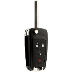Car Key Fob Keyless Entry Remote Flip fits 2010-2017 Chevy Equinox, Sonic, Trax, Terrain (OHT01060512)