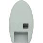 SEGADEN Silicone Cover Protector Case Skin Jacket Compatible with NISSAN 3 Button Smart Remote Key Fob CV9501 Gray