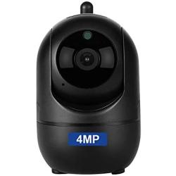 INQMEGA FHD 4MP WiFi Home IP Camera, Indoor Pan/Tilt 2.4Ghz Wireless Security Camera,Nanny cam with Auto Tracking, Cloud Service, Night Vision, Two Way Audio for Baby/Elder/Pet