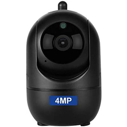 INQMEGA FHD 4MP WiFi Home IP Camera, Indoor Pan/Tilt 2.4Ghz Wireless Security Camera,Nanny cam with Auto Tracking, Cloud Service, Night Vision, Two Way Audio for Baby/Elder/Pet