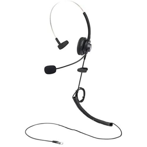 Headset Headphone Hands-Free + Microphone Compatible for Only Avaya 9608 9608g 9620l A1608-i J139 J169 J179 IP VIOP Home Office Work Desktop Telephone