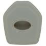 SEGADEN Silicone Cover Protector Case Holder Skin Jacket Compatible with SUBARU 3 Button Remote Key Fob CV4253 Gray
