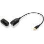IOGEAR USB Extender Cable over Ethernet 164’, GUCE62 (TAA Compliant)