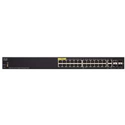 Cisco 28-Port Gigabit PoE Managed Switch, SG350-28P-K9-EU