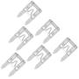 100 Pack Auto Fuses 25 AMP APM/ATM 32V Mini Blade Style Fuses 25A Short Circuit Protection Car Fuse