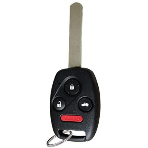 YITAMOTOR Car Key Fob Compatible for Honda Accord 2003 2004 2005 2006 2007 Keyless Entry Remote for OUCG8D-380H-A with 46 Chip