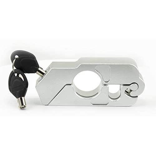mesome Motorcycle Lock - Universal Alloy CNC Motorcycle Handle Throttle Grip Security Lock with 2 Keys to Secure a Bike, Scooter, Moped or ATV in Under 5 Seconds