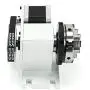 Reducing Ratio 4:1 CNC 4th-axis A-axis Rotation-axis, 4 Jaw K12-65mm Chuck Tip Indexing Head with Nema17 2-Phase 4-Wire Stepper Motor + 54mm Tailstock for CNC Router Engraving Machine