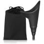WeTest Portable Female Urination Device with Drawstring Bags -Silicone Funnel Urine Cups for Women Standing Up to Pee,Black, LJ-JSL-112607, LJ-JSL-112607, LJ-JSL-112607, LJ-JSL-112607