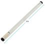 QualGear QG-PRO-PM-3FT-W Pro-AV 1.5'' Npt Threaded Pipe, 3 Length Projector Accessory