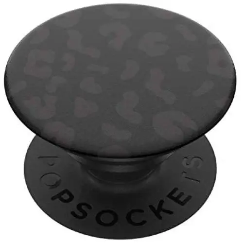 PopSockets PopGrip - Expanding Stand and Grip with Swappable Top - Leopard of The Night