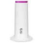 USB Tower Power Adapter 6-Port Smart IC Tech Charging Station with Quick Charge 2.1 for Phone, Tablets, and More (Rose Red)