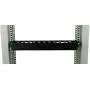 Raising Electronics 1U Horizontal Rack Mount Cable Management Unit with Panel Plastic 19'' Rack Mount