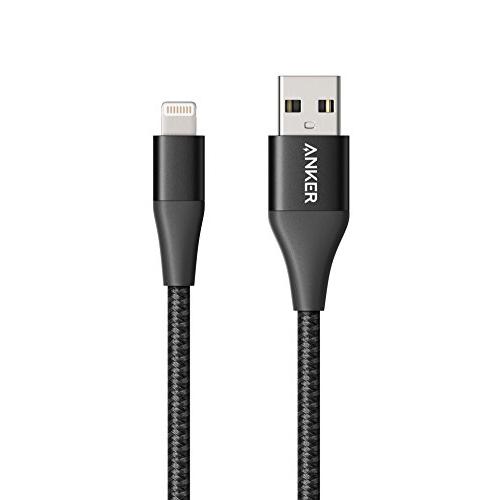 Anker Powerline+ II Lightning Cable (3ft), MFi Certified for Flawless Compatibility with iPhone Xs/XS Max/XR/X / 8/8 Plus / 7/7 Plus / 6/6 Plus / 5 / 5S and More(Black)