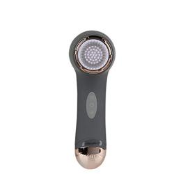 Elle EL-7000 Facial Cleansing Power Brush, Clear & Reduce Size of Pores, Removes Dead Skin Leaving it Soft & Refreshed, Sage Grey