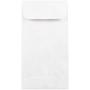 JAM PAPER #7 Coin Tyvek Tear-Proof Open End Envelopes - 3 1/2 x 6 1/2 - White - 50/Pack