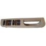 SWITCHDOCTOR Fully Assembled Window Master Switch and Tan Bezel Set for 1999-2005 Volkswagen Jetta