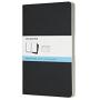 Moleskine Cahier Journal, Soft Cover, Large (5'' x 8.25'') Dotted, Black, 80 Pages (Set of 3)