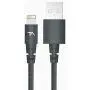 Tech Armor Apple MFi Certified Lightning Cable to USB A - 6FT Space Grey - Tough-Braided Extra-Strong Jacket - Sync/Charge iPhone & iPad