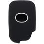 XUHANG Sillicone key fob Skin key Cover Keyless Entry Remote Case Protector Shell for Lexus GS430 GS300 IS350 IS250 LS460 GS450h GS350 ES350 LS600h LX570 RX450h RX350 HS250h black