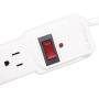 Maxxima 6 Outlet Power Strip Surge Protector 300 Joules, 2FT Cord, Switch (4 Pack)