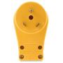 Camco Heavy Duty RV 30 AMP PowerGrip Male Replacement Plug- Durable and Safer Plug with an Easier Grip (55245)
