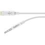 Belkin AV10172bt03-WHT 3.5mm Audio Cable with Lightning Connector, White