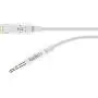 Belkin AV10172bt03-WHT 3.5mm Audio Cable with Lightning Connector, White