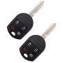 DRIVESTAR Set of 2 Keyless Entry Remote Car Key Fob Replacement CWTWB1U793 for Ford F-150/F-350/Explorer,for Lincoln MKX LS,for Mercury Mariner