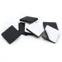 GorillaPads CB150 Non Slip Furniture Pads/Rubber Grips (Set of 8) Self Adhesive Furniture Feet Floor Protectors, 1-1/2 inch Square, Black