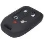 LemSa 2Pcs Keyless Entry Remote Car Smart Key Fob Outer Shell Cover Soft Rubber Protective Case for GMC Acadia Terrain Yukon Chevrolet Suburban Tahoe HYQ1AA 13584502 1551A-AA, Black Pink LemSa 2Pcs Keyless Entry Remote Car Smart Key Fob Outer Shell Cover Soft Rubber Protective Case for GMC Acadia Terrain Yukon Chevrolet Suburban Tahoe HYQ1AA 13584502 1551A-AA, Black Pink
