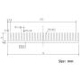 Aluminum Heat Sink 150 x 74 x10 mm/5.9 x 2.91 x 0.39 inch Heatsinks Module Cooler Fin Heat Board Cooling for Amplifier Transistor Semiconductor Devices Blue (2Pcs)