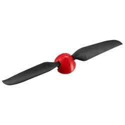 uxcell RC Folding Propellers 7.5x4 Inch Spinner Size D33xH28.6mm 2mm Motor Shaft Dia. 2-Vane for Airplane Helicopter Toy Nylon