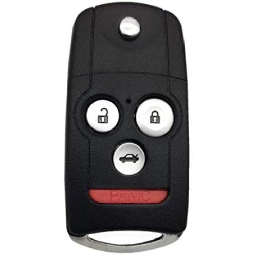 Uncut Keyless Entry Remote Control Car Key Fob Shell Case for Accord Acura MDX Acura RDX Acura TL Acura TSX Acura ZDX
