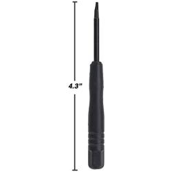 Triangle Head Screwdriver Set 4 Piece Triangle Screw Drivers Tool Perfect for Electronic Device Repairing - By Ram-Pro
