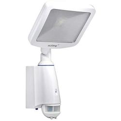 LED Dusk to Dawn Outdoor Lighting 8W CREE 28WH Li-Poly Battery 100W Halogen Equiv. for Back Yardence (White)