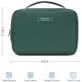 Mossio Portable Travel Makeup Beauty Bag Multifunction Cosmetic Organizer for Women Girls with Inner Pouch