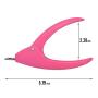 Dr.Nail Professional Acrylic Nail Clipper False Nails Cutter Fake Nail Clippers Nail Tip Trimmer for Artificial Nail Art Manicure Tools Clip Tool(Pink)