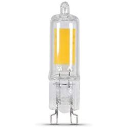 Feit Electric BP35G9/830/LED/6 3.5W 35W Equivalent Dimmable 350 Lumen Bi-Pin LED T4 G9 Base Specialty Light Bulb, 2.4''H x 0.6''D, 3000K (Warm White) ( Pack Of 6 )