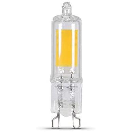 Feit Electric BP35G9/830/LED/6 3.5W 35W Equivalent Dimmable 350 Lumen Bi-Pin LED T4 G9 Base Specialty Light Bulb, 2.4''H x 0.6''D, 3000K (Warm White) ( Pack Of 6 )