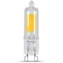 Feit Electric BP35G9/830/LED/6 3.5W 35W Equivalent Dimmable 350 Lumen Bi-Pin LED T4 G9 Base Specialty Light Bulb, 2.4''H x 0.6''D, 3000K (Warm White) ( Pack Of 6 )