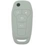 SEGADEN Silicone Cover Protector Case Holder Skin Jacket Compatible with FORD Fusion 4 Button Flip Remote Key Fob CV2711 Gray SEGADEN Silicone Cover Protector Case Holder Skin Jacket Compatible with FORD Fusion 4 Button Flip Remote Key Fob CV2711 Gray
