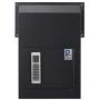 Protex WSS-159E II Through The Door Drop Box with Electronic Lock, Black