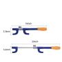 Blueshyhall Anti Theft Device Car Steering Wheel Lock Antitheft Lock Security Lock, Blue and Yellow